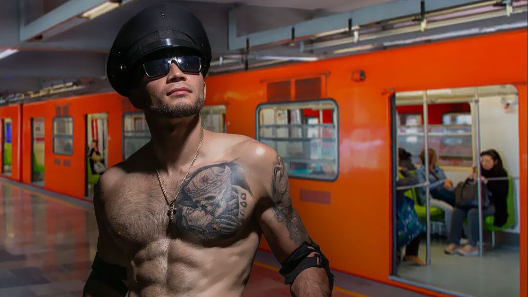 ¿Quién es Sr. Indomable? El actor elegido por Mujer Luna Bella vestido de policía en su video para adultos