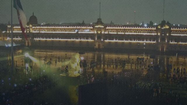 Memoria Luminosa en Zócalo CDMX: Ni la lluvia paró el espectáculo de luces por los 700 años de México-Tenochtitlán