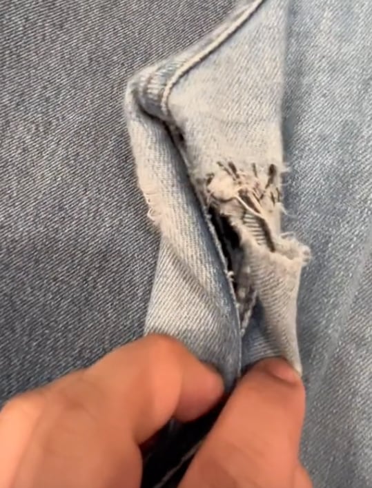 Pantalón usado en Liverpool