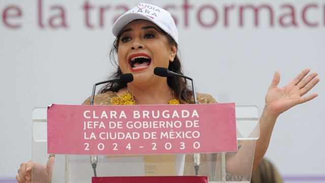 Clara Brugada habla sobre las elecciones en Cuauhtémoc 2024 durante su visita a dicha alcaldía