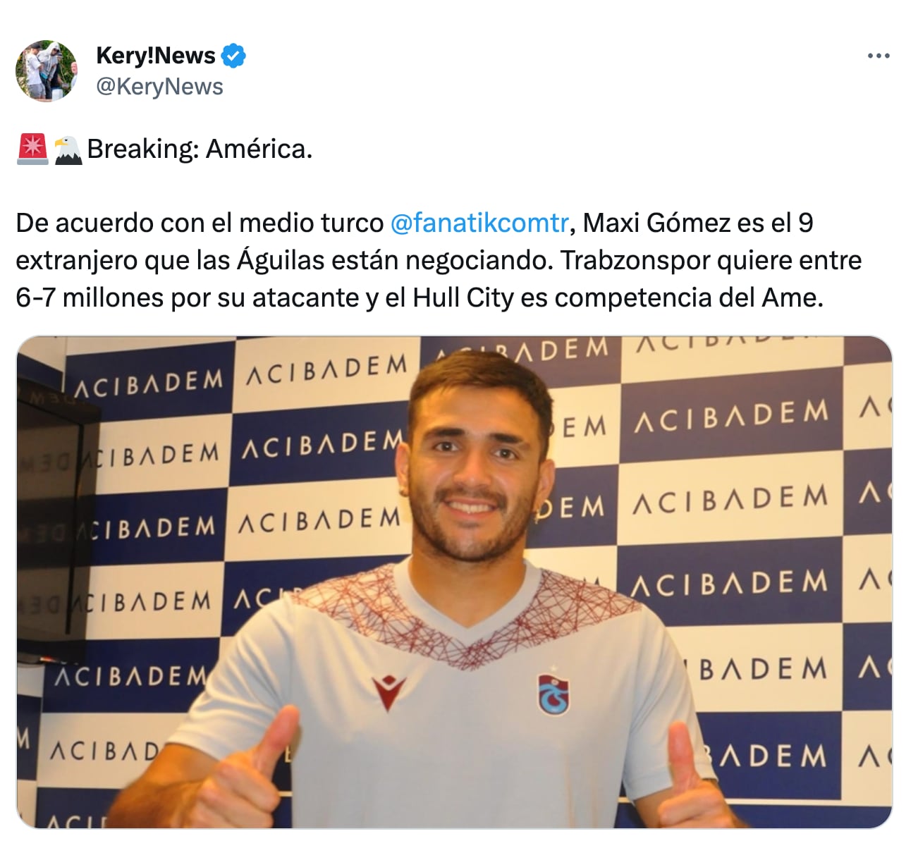 Club América busca delantero