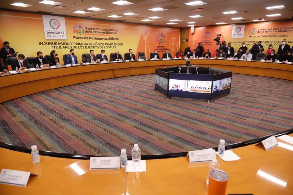 Inauguración del Foro de parlamento abierto para la reforma energética