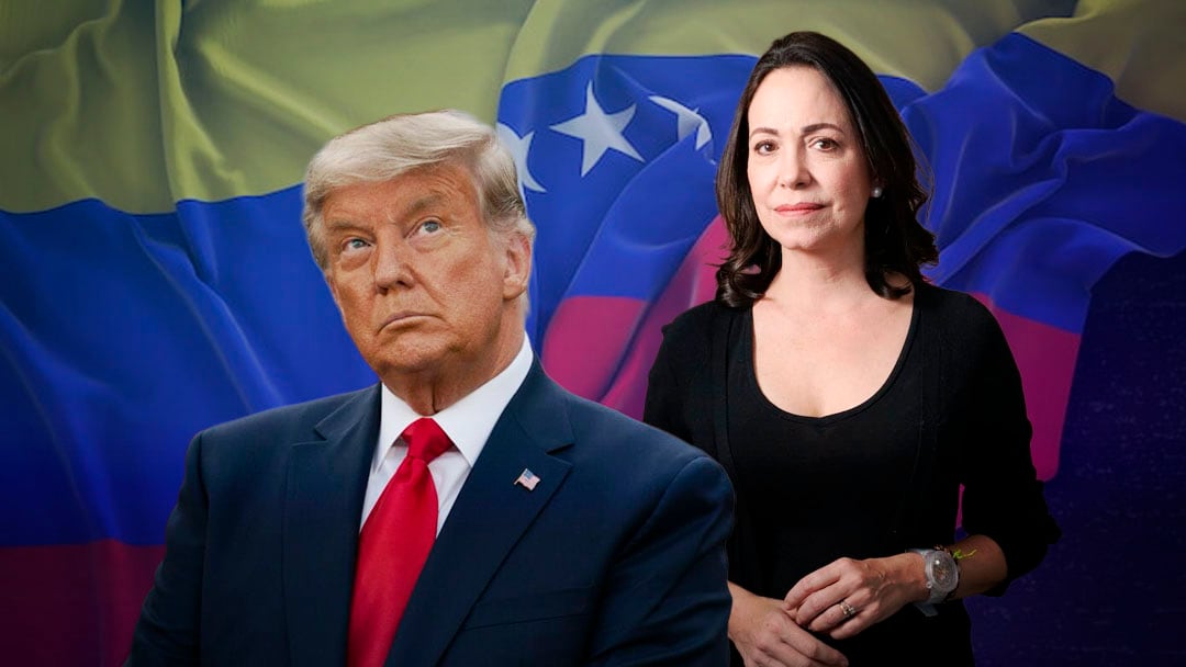 Trump evalúa respaldar a María Corina Machado para la transición en Venezuela