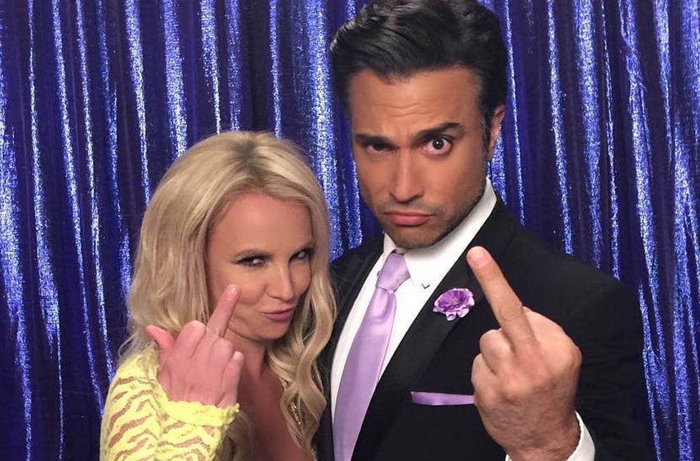 Jaime Camil y Britney Spears