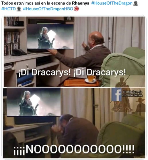 Memes de Rhaenys Targaryen en House of the Dragon