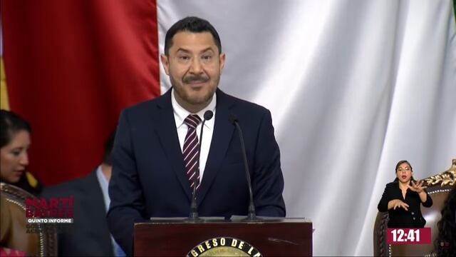 Martí Batres brinda quinto informe de gobierno de la CDMX