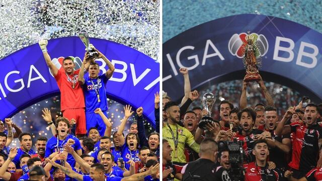Cruz Azul y Atlas fueron campeones en 2021