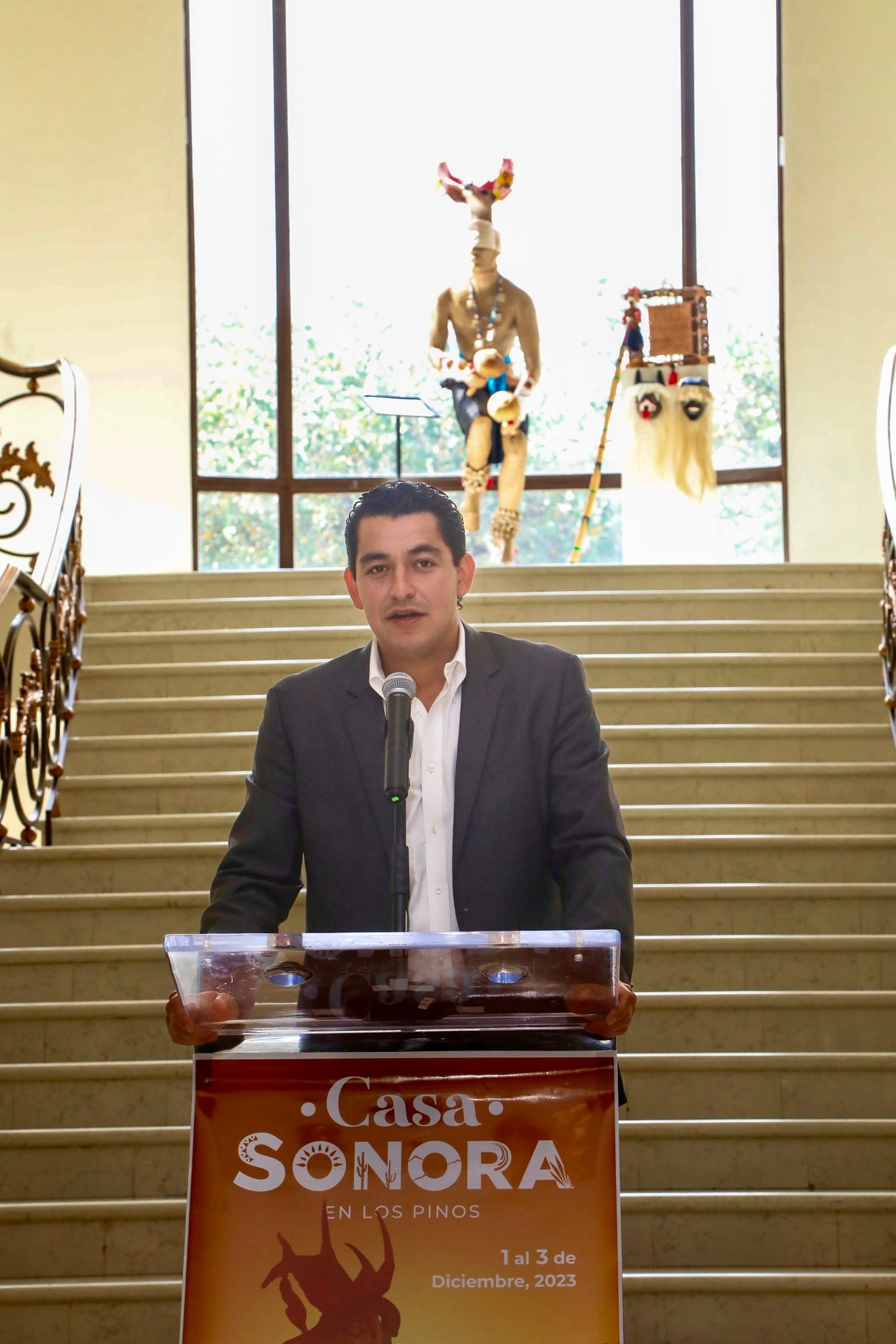 En el Complejo Cultural Los Pinos se inauguró Casa Sonora el 1 de diciembre de 2023