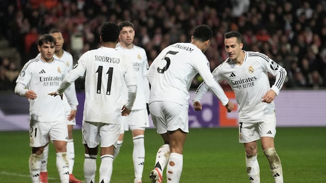 Real Madrid celebra un triunfo en la Champions League