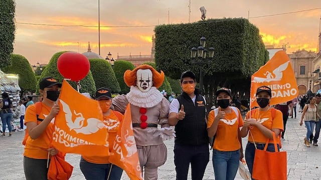 El payaso Eso y Movimiento Ciudadano