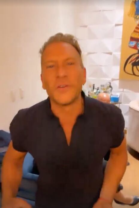 Salvador Zerboni festejando