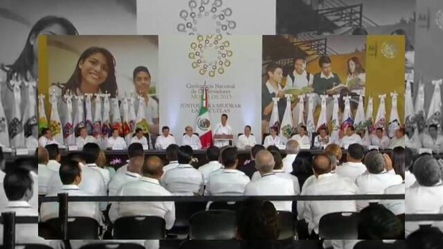 En su encuentro con el presidente, los gobernadores garantizaron su respaldo a la aplicación de la Reforma Educativa. 