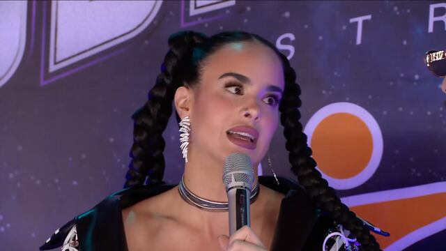 Gala Montes en la alfombra de Supernova: Orígenes