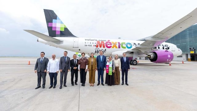 La aeronave “El Embajador” recorrerá destinos estratégicos para fortalecer la presencia internacional de México.