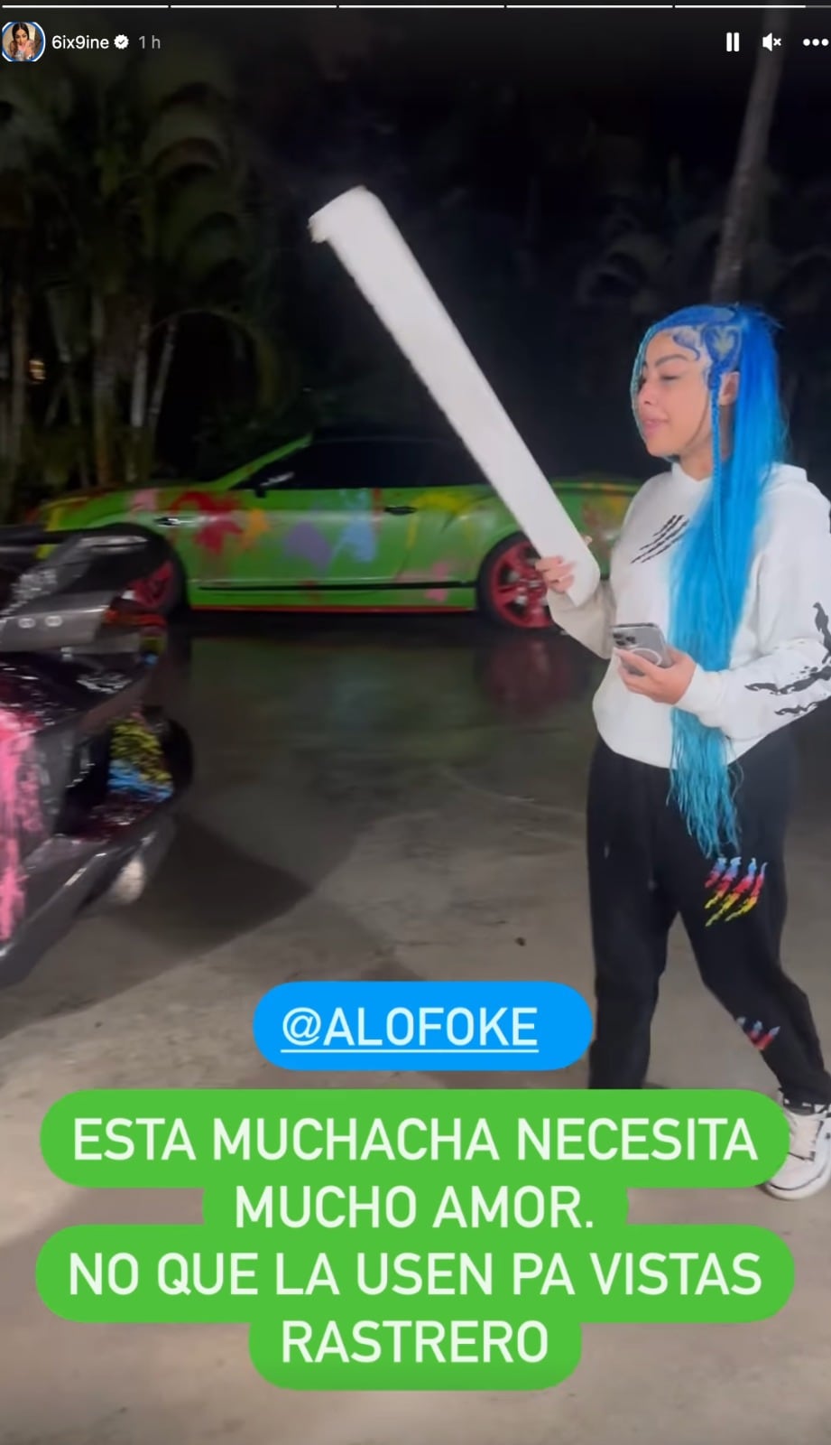 Yailín La Más Viral y Tekashi 6ix9ine