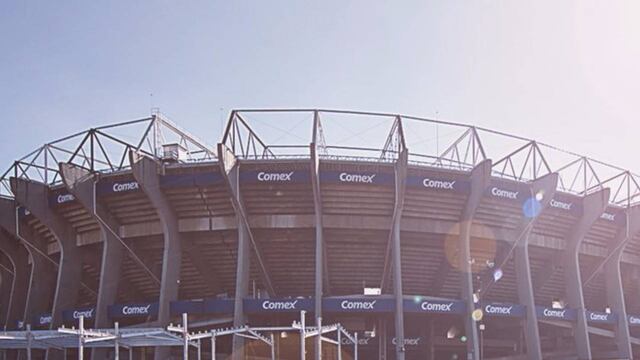 El majestuoso e histórico Estadio Azteca.