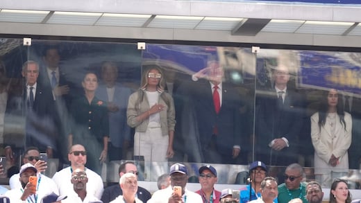 Claudia Sheinbaum comparte palco en la final del Mundial 2026 con Donald Trump, Gianni Infantino y Melania Trump