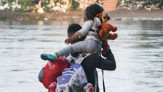 Migrantes hacia Tapachula, Chiapas
