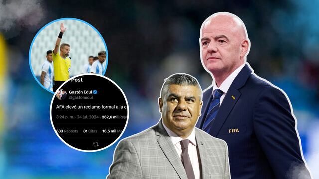 Argentina se queja ante la FIFA.