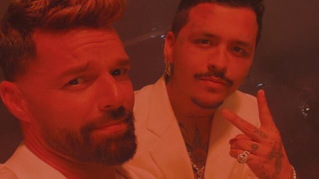 Christian Nodal y Ricky Martin