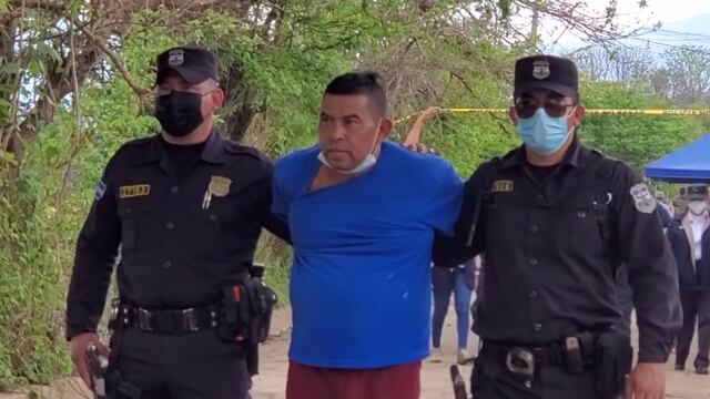 Captura del ‘Psicópata de Chalchuapa’.