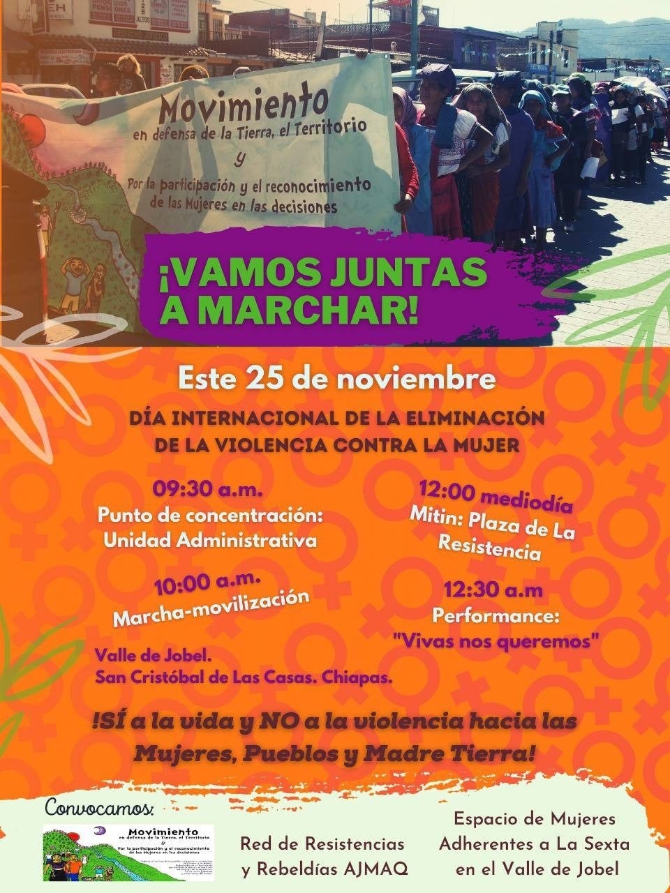 Jornada de lucha en Chiapas