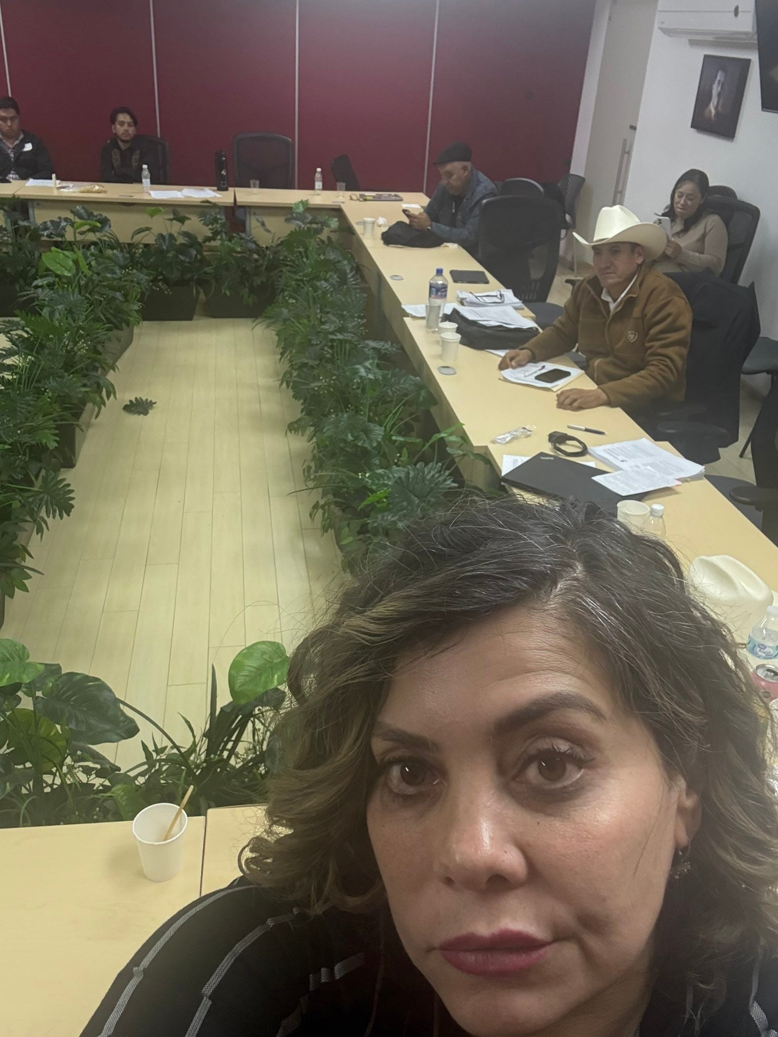 Lilia Aguilar comparte estar en conversación con el FNRCM por la Ley de Aguas.