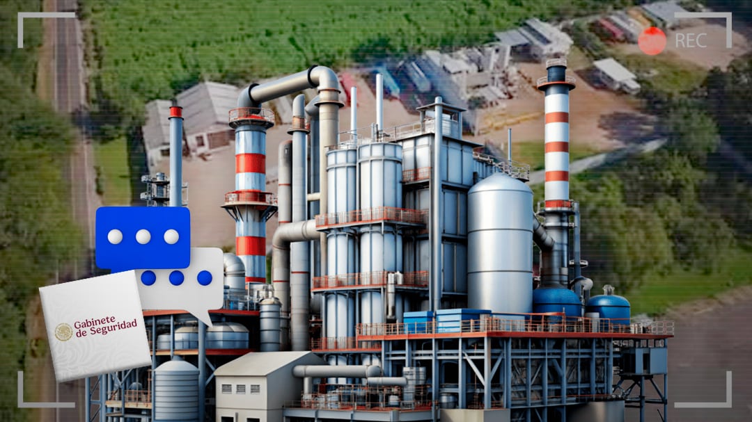 ¿Otra refinería clandestina? Esta fue la respuesta del Gabinete de Seguridad