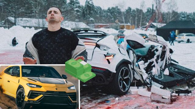 ¿Cuánto cuesta el Lamborghini Urus que Mikhail Litvin destruyó?