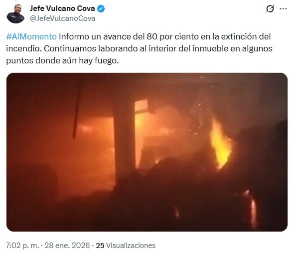 Incendio en Álvaro Obregón: controlado en un 80%