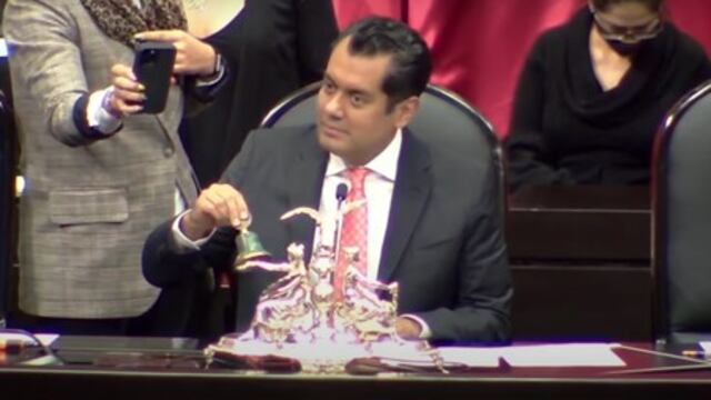 Sergio Gutiérrez Luna, presidente de la Cámara de Diputados