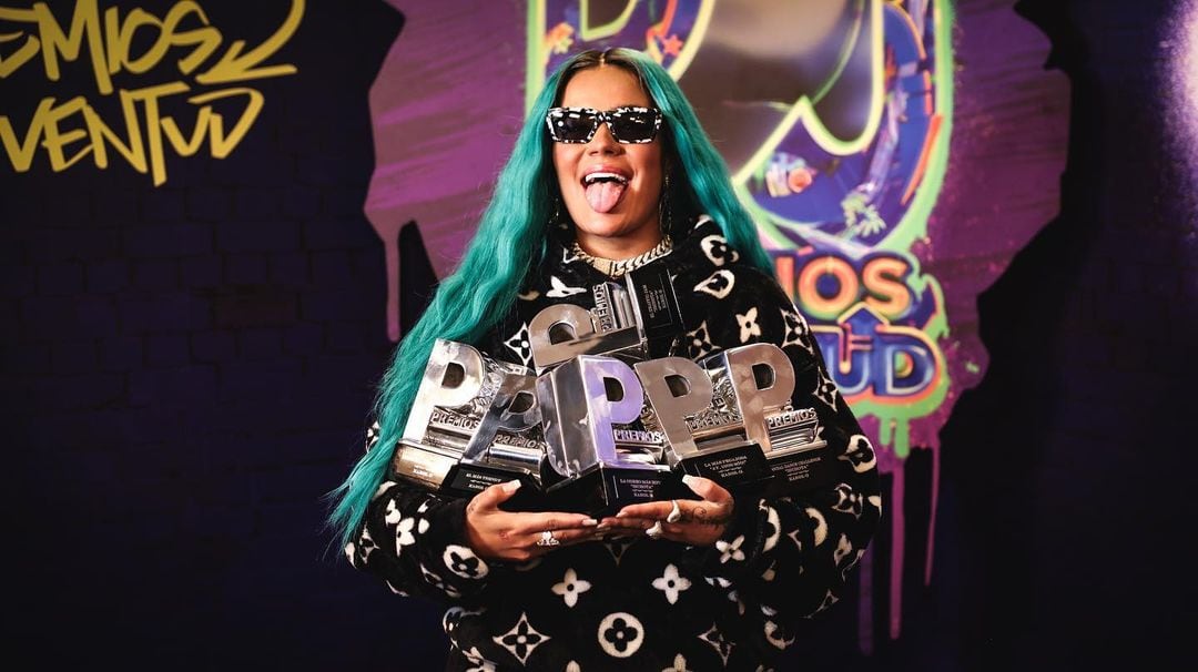 Karol G en los Premios Juventud