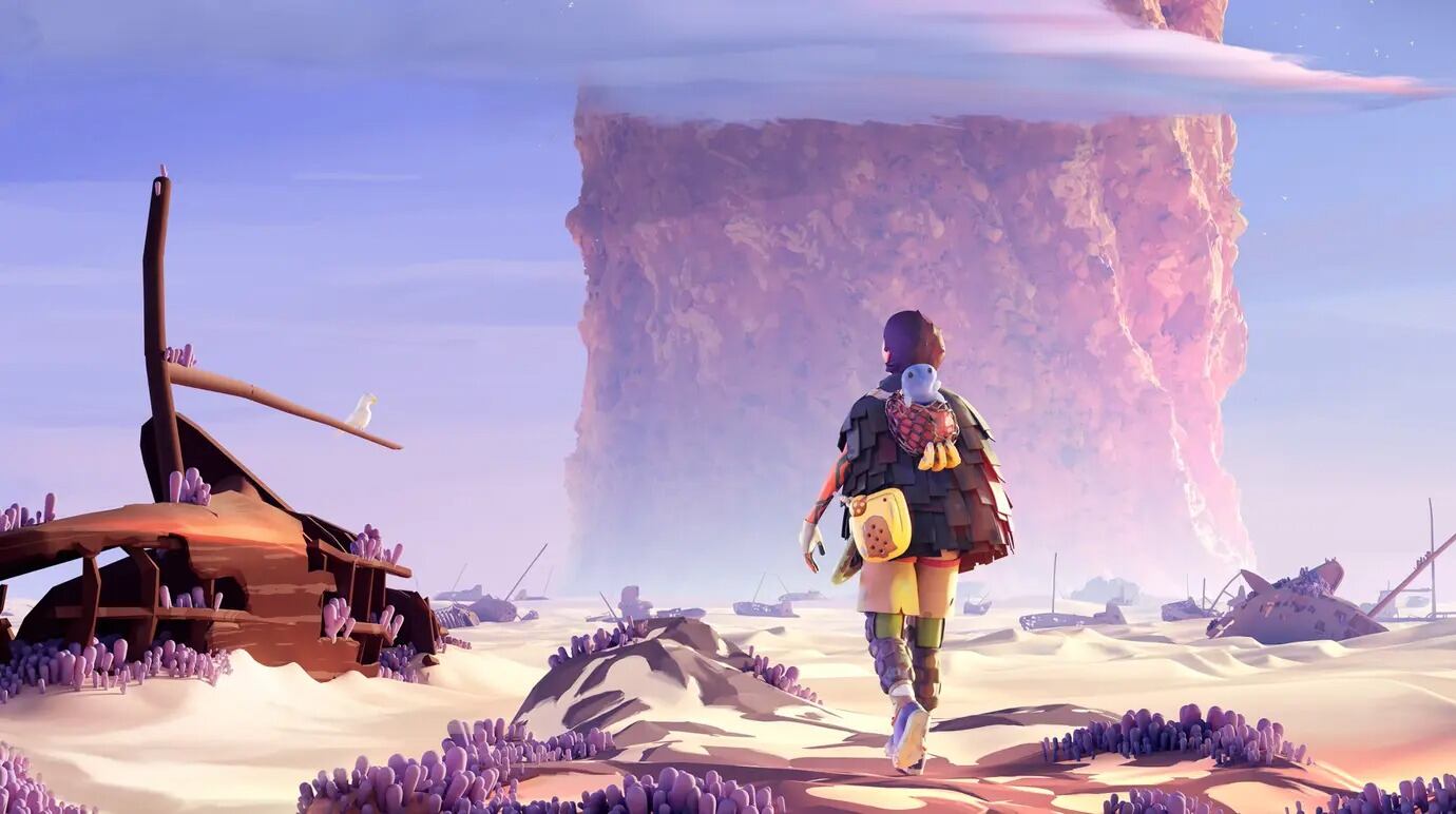 Jusant es un videojuego de escalada sin fin