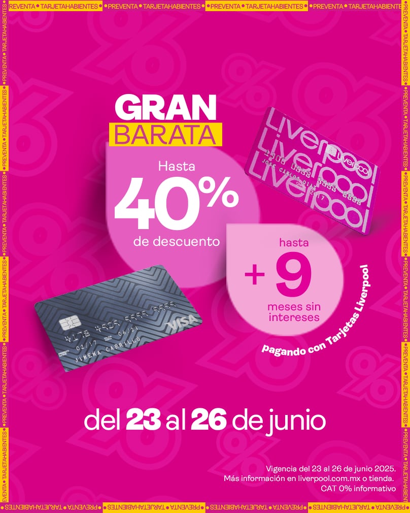 Gran Barata Liverpool junio 2025