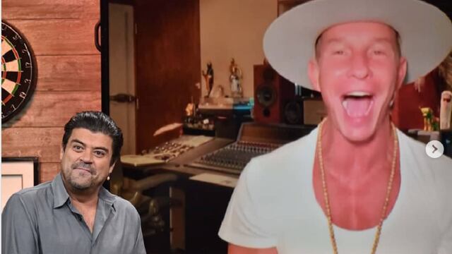 Erik Rubín y 'El Burro' Van Rankin