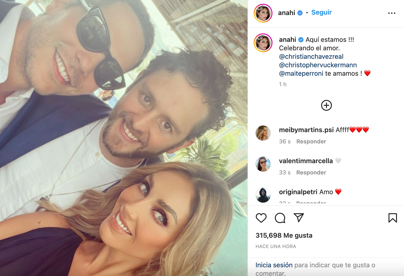 Encuentro de los ex RBD en la boda de Maite Perroni
