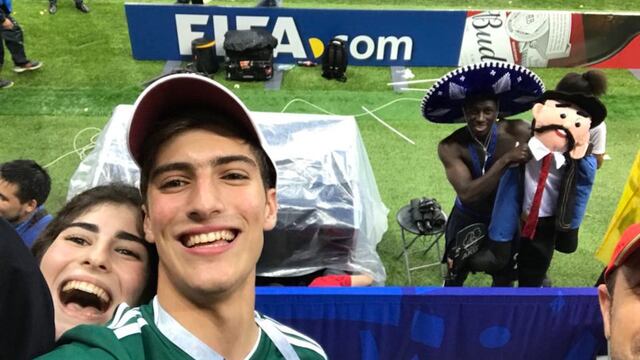 Juan Pablo Abraham hizo un intercambio con Benjamin Mendy