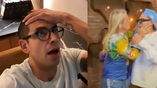 Javier Ceriani besa a la fuerza al ‘Capi’ Pérez