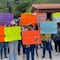 Desaparición de Zuri en Morelos: La familia hace protesta silenciosa en evento de AMLO