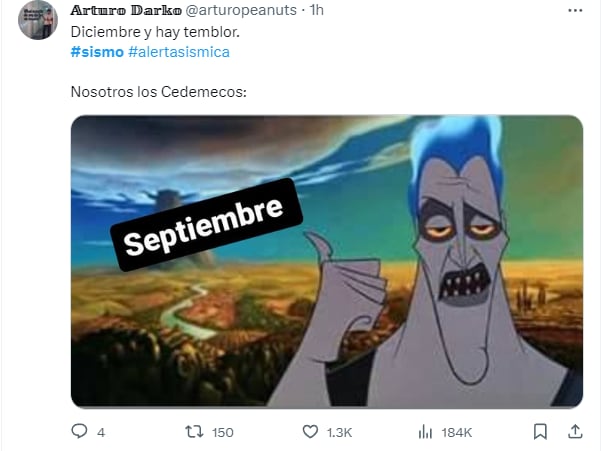 Memes por el sismo de hoy 7 de diciembre