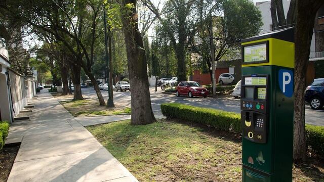 Parquímetro en la colonia Polanco