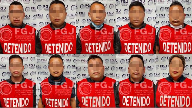 12 policías del caso Camargo