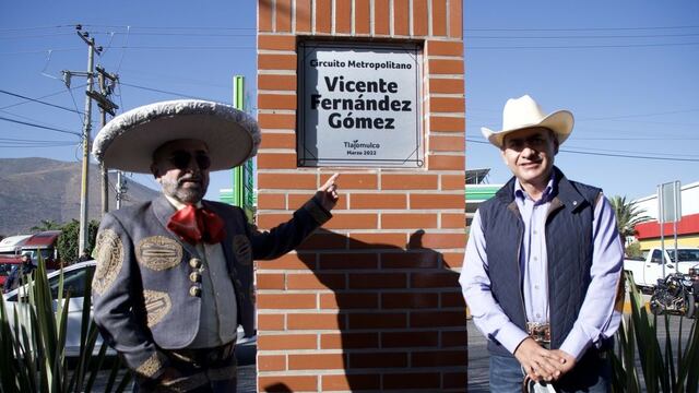 Vicente Fernández Jr y Salvador Zamora en Circuito Metropolitano Vicente Fernández