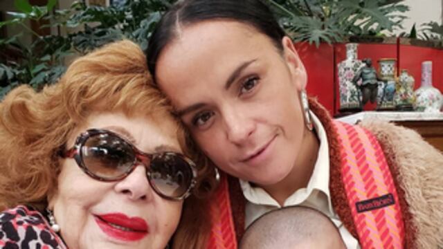 Silvia Pinal y Mayela Laguna.