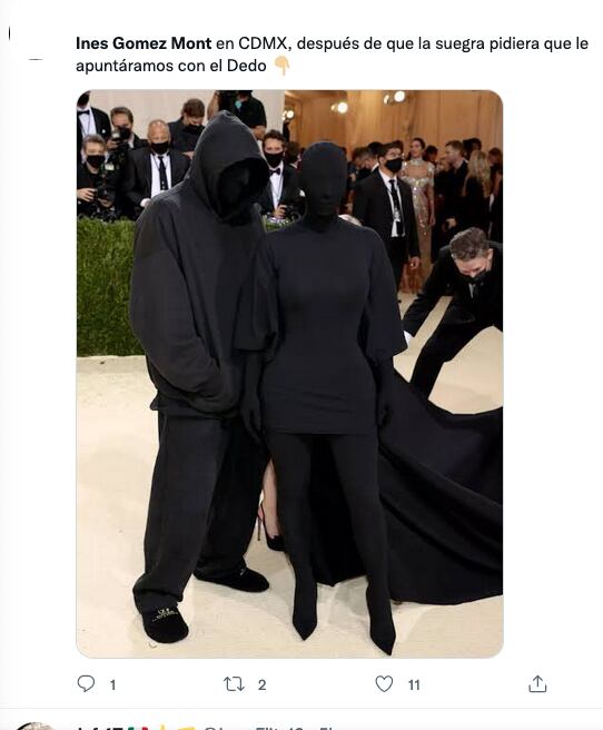 Meme sobre Inés Gómez Mont en CDMX