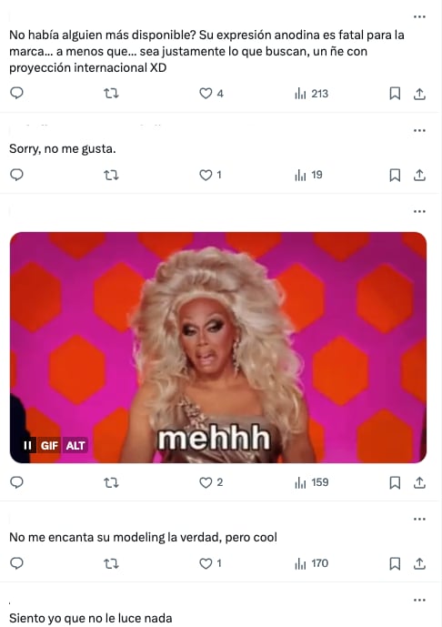 Usuarios critican a Bad Bunny posando para Jacquemus.