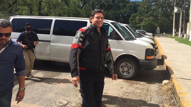 Eugenio Hernández Flores. Momento de captura.