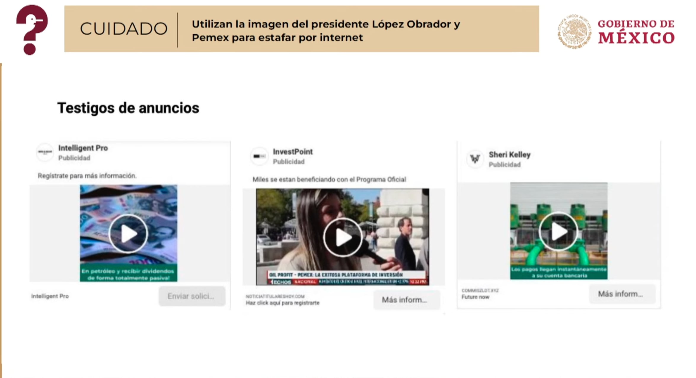 Mentiras de la semana del 15 de mayo