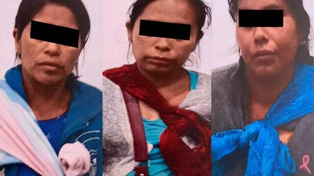 Mujeres indígenas detenidas