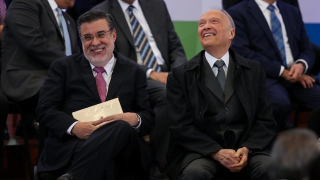 Julio Scherer Ibarra y Alejandro Gertz Manero, cuando eran amigos